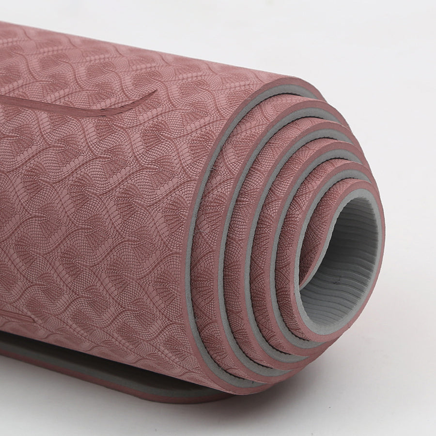 ヨガマット 6mm 8mm 高級 TPE 素材 無臭 滑りにくい 全5色 トレーニングマット エクササイズマット ピラティスマット トレーニング ストレッチ ダイエット ノンスリップ 防音 縄跳び フロアマット ダンスマット クッション 肌に優しい
