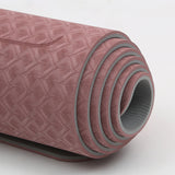 ヨガマット 6mm 8mm 高級 TPE 素材 無臭 滑りにくい 全5色 トレーニングマット エクササイズマット ピラティスマット トレーニング ストレッチ ダイエット ノンスリップ 防音 縄跳び フロアマット ダンスマット クッション 肌に優しい