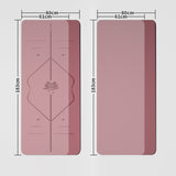 ヨガマット 6mm 8mm 高級 TPE 素材 無臭 滑りにくい 全5色 トレーニングマット エクササイズマット ピラティスマット トレーニング ストレッチ ダイエット ノンスリップ 防音 縄跳び フロアマット ダンスマット クッション 肌に優しい