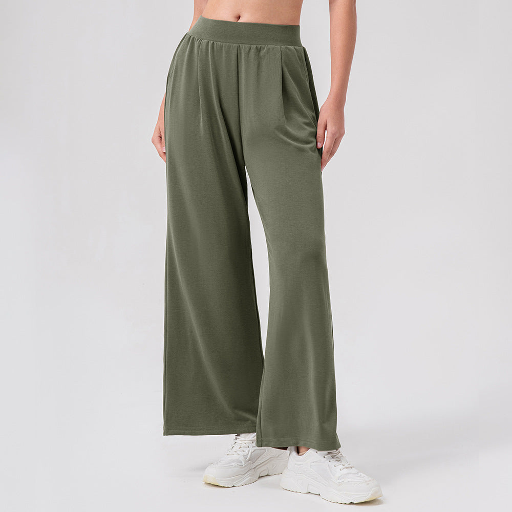 ヨガパンツ ジョガーパンツ ポケット付き スポーツ ランニング 柔らかく 通気性 速乾 全4色 9分丈 S-XL