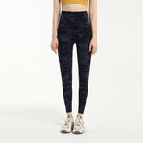 Leggings, Yoga Bottoms, High Waist, Sports, Quick Drying, Hip Lift, Running, Unique Design, Slim, Camouflage, S~XL