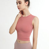 Yoga tops, round neck, 3 colors to choose from, switching, breathability, quick drying, sweat absorption, running, slimming, slim, elegant, easy to match, sexy, stylish, cheap, tight, S~L
