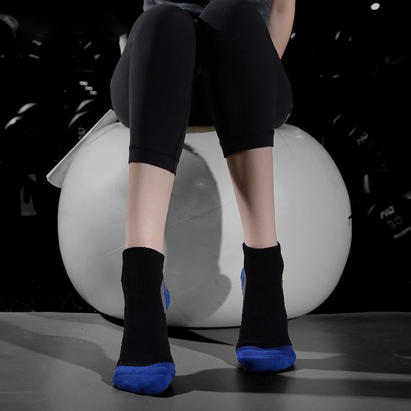 ヨガソックス ヨガグッズ 個性的なデザイン♪ 抜群の肌触り  3色選択可 配色 通気 快適保温  F
