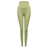 Yoga Bottoms Leggings 8 Colors to Choose From High Waist Belly Cover Elastic Waist Hip Lift Breathable Quick Drying Sweat Absorbent Sports Slim Slimming Sexy Fashionable Luxurious S~XL