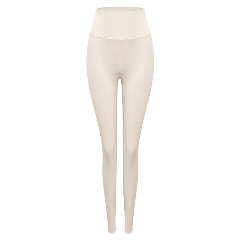 Yoga Bottoms Leggings 8 Colors to Choose From High Waist Belly Cover Elastic Waist Hip Lift Breathable Quick Drying Sweat Absorbent Sports Slim Slimming Sexy Fashionable Luxurious S~XL