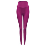 Yoga Bottoms Leggings 8 Colors to Choose From High Waist Belly Cover Elastic Waist Hip Lift Breathable Quick Drying Sweat Absorbent Sports Slim Slimming Sexy Fashionable Luxurious S~XL