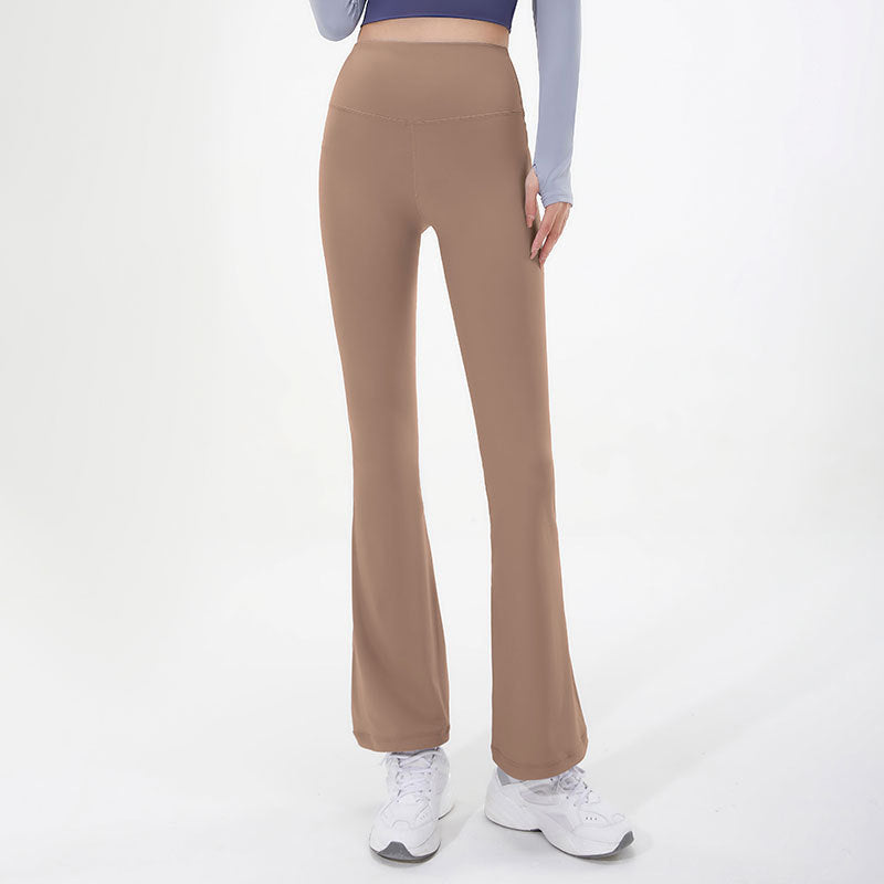 フレアパンツ ジョガーパンツ ヨガパンツ 全4色 美尻 ハイウエスト 通気性 吸汗速乾 スポーツ フィットネス お腹カバー ウエストゴム ヒップリフト ストレッチ 綺麗め お洒落 大人気 激安 ランニング 大きいサイズ S~XXL