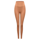 Yoga Bottoms Leggings 8 Colors to Choose From High Waist Belly Cover Elastic Waist Hip Lift Breathable Quick Drying Sweat Absorbent Sports Slim Slimming Sexy Fashionable Luxurious S~XL