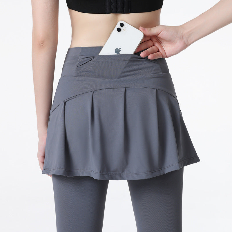 Yoga bottoms, 4 colors to choose from, high waist, contrasting, elastic waist, hip lift, fitness, sports, breathable, quick drying, sweat absorbent, stylish, easy to match, this season's trend, charming, retro, great value, S~XXXXL