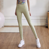 Yoga Bottoms Leggings 8 Colors to Choose From High Waist Belly Cover Elastic Waist Hip Lift Breathable Quick Drying Sweat Absorbent Sports Slim Slimming Sexy Fashionable Luxurious S~XL
