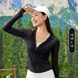 New UPF50+ sun protection clothing, thin, quick drying, breathable, anti-UV, ice sense women's hooded sunscreen clothing 