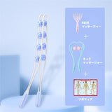 Roller Type Back Strip Massager Cervical Shoulder Yoga Open Back Relaxer Push Roll Back Waist Abdomen Leg Artifact