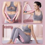 Inner thigh exercise artifact butt lift fitness yoga equipment pelvic floor muscle trainer exercise home beauty leg equipment