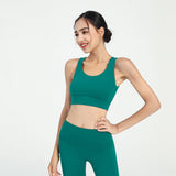 Bra top, yoga wear, top, with cups, open back, no shaking, fuller, no wires, large bust, wide shoulder straps, buckle, stretchy, comfortable, recommended, plain, 5 colors available, sports, fitness, gym, Pilates, running, hot yoga, S-XL 