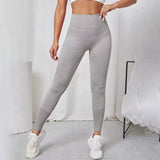 Yoga leggings, peach butt, seamless, high waist, beautiful legs, beautiful butt, hip lift, yoga pants, compression, slimming, yoga tights, slimming legs, sports, fitness, running, stretch, sweat absorbing, quick drying, sexy, 6 colors available, SL