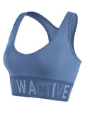 Bra top, yoga top, 3 colors to choose from, alphabet, fitness, sports, flattering, comfortable to wear, slim, S~L 