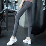 Leggings, Yoga Bottoms, Tight, Nylon, Solid Color, 4 Colors to Choose From, High Waist, Breathable, High Elasticity, Beautiful Legs, Beautiful Butt, S-XL 