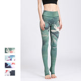 Leggings, yoga bottoms, printed, sports, ankle length, comfortable, stylish, sportswear, women's, cute, S~XL