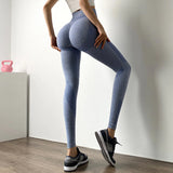 Leggings, yoga bottoms, color scheme, fitness tights, quick drying, this season's trend, hip lift, S~XL 