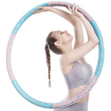 Yoga Hula Hoop for Adults, Diameter 94cm, Diet Equipment, Stomach Tightening, Waist Slimming, Easy Assembly, Fat Burning, Exercise, Slimming, Waist, Abdominal Muscles, Lower Abdomen, Goods, Available in 3 Colors, Fitness, Sports 