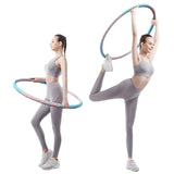 Yoga Hula Hoop for Adults, Diameter 94cm, Diet Equipment, Stomach Tightening, Waist Slimming, Easy Assembly, Fat Burning, Exercise, Slimming, Waist, Abdominal Muscles, Lower Abdomen, Goods, Available in 3 Colors, Fitness, Sports 