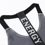 Tank top, yoga wear, top, open back, mesh, elastic, wrap, long, hides belly, wide shoulder straps, racer back, stretch, quick drying, loose, thin, cool, covers body shape, 7 colors, sports, fitness, gym, running, large size, S-XXL