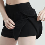 Shorts, half pants, short pants, one-piece, slimming, with pockets, stylish, stretchy, loose, thin, large size, plain, 4 colors available, sports, fitness, gym, running, S-XXL 