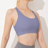 Yoga tops, bra tops, U-neck, 3 colors to choose from, breathable, quick-drying, sweat-absorbent, thin, open back, sports, fitness, padded, non-wired, pretty, slim, slimming, sweet, sexy, feminine, tight, S~XL 