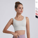 Yoga tops, bra tops, U-neck, 5 colors to choose from, switching, sports, fitness, breathable, quick-drying, sweat-absorbing, open back, super-busting, non-wired, padded, slim, slimming, sexy, very popular, cheap, feminine, S~XXL 