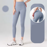 Yoga Bottoms Leggings 13 Colors to Choose From High Waist Belly Cover Hip Lift Elastic Waist Breathable Sweat Absorbent Quick Drying Sports Slim Slimming Sexy Cheap Tight S~XXXL