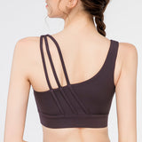 Yoga tops, bra tops, U-neck, no wires, 4 colors to choose from, sports, fitness, breathable, quick-drying, sweat-absorbent, open back, durable, sweet, elegant, stylish, full of temperament, easy to match, pretty, S~XL 