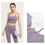 Yoga tops, bra tops, U-neck, pads, no wires, 5 colors to choose from, sports, breathable, open back, super flattering, stylish design, slim, sexy, mature and cute❀✿❀, trendy, stylish, luxurious, S~XL 