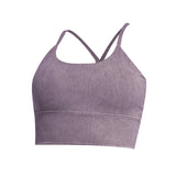 Yoga tops, bra tops, U-neck, pads, no wires, 5 colors to choose from, sports, breathable, open back, super flattering, stylish design, slim, sexy, mature and cute❀✿❀, trendy, stylish, luxurious, S~XL 