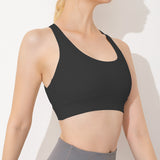 Yoga tops, bra tops, U-neck, 3 colors to choose from, breathable, quick-drying, sweat-absorbent, thin, open back, sports, fitness, padded, non-wired, pretty, slim, slimming, sweet, sexy, feminine, tight, S~XL 