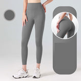 Yoga Bottoms Leggings 13 Colors to Choose From High Waist Belly Cover Hip Lift Elastic Waist Breathable Sweat Absorbent Quick Drying Sports Slim Slimming Sexy Cheap Tight S~XXXL