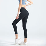 Yoga bottoms, leggings, 7 colors to choose from, high waist, belly cover, elastic waist, hip lift, sports, breathable, quick drying, sweat absorbent, durable, slimming, unique, trendy this season, fashionable, very popular, S~XXL