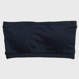 ブラトップ ヨガトップス カップ付き へそ出し 盛れる ブラジャー 大胸 肩紐なし ずれない オフショル チューブトップ バンドゥ ワイヤーなし  スポーツ フィットネス ピラティス ホットヨガ トレッチ 吸汗速乾 柔らかく 細見え リブ 全4色 S-XL